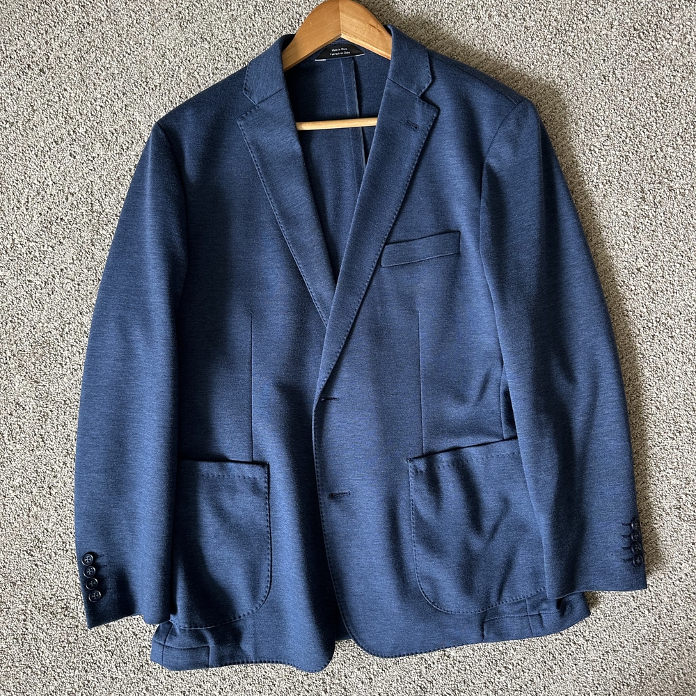 Saks Fifth Avenue Blue Slim Fit Blazer